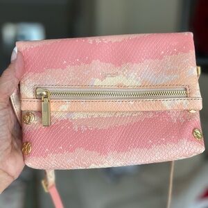 Hammitt VIP Small leather clutch with strap. Brand new